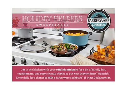 Farberware Holiday Helpers Sweepstakes