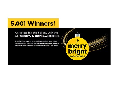 Sprint Merry & Bright Sweepstakes