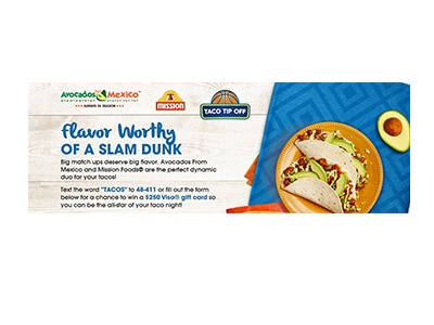 Avocados from Mexico Taco Tip Off