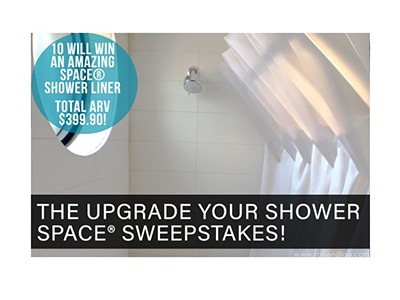 Upgrade Your Shower Space Sweepstakes