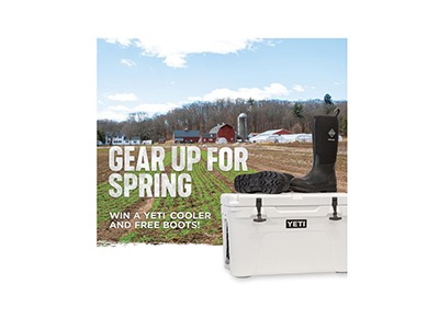 Muck Boots Gear up for Spring Sweepstakes