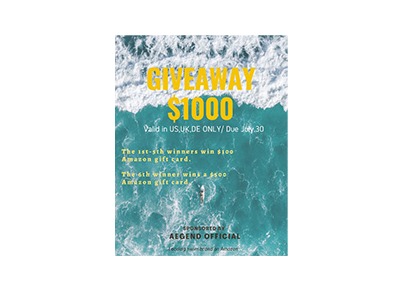 Aegend $1,000 Amazon Gift Card Giveaway