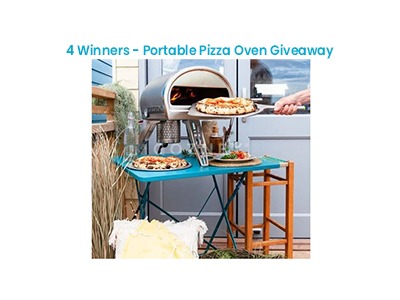 Bob Vila’s Portable Pizza Oven Giveaway