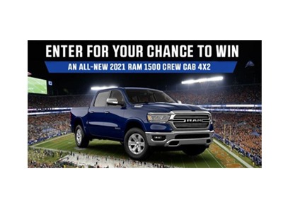 2021 Ram 1500 Sweepstakes