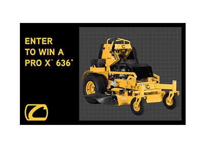 Win a Cub Cadet PRO X Series 636 Mower