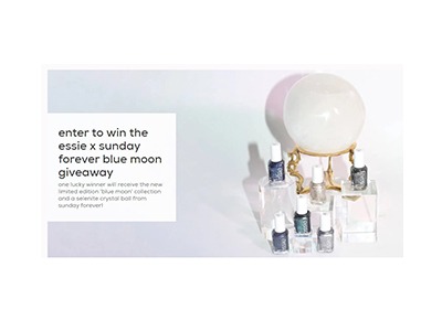 Essie Blue Moon collection Giveaway