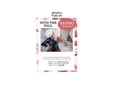Joanna Vargas Into the Fall Giveaway