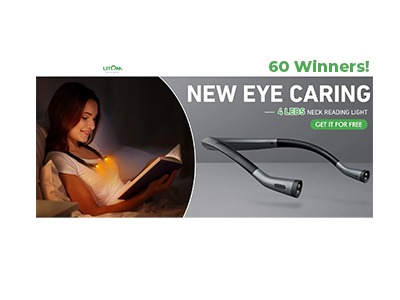 LITOM New Neck Reading Light Release Giveaway
