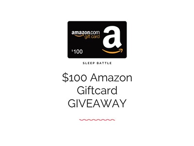 Sleep Battle Amazon Gift Card Giveaway