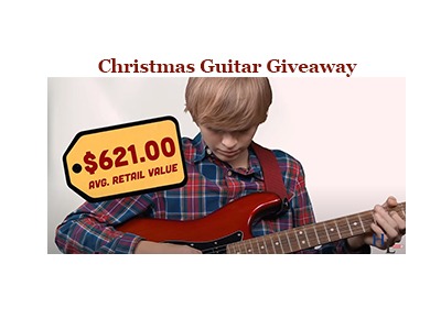 Christmas Guitar Giveaway