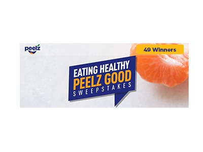 Eating Healthy Peelz Good Sweepstakes
