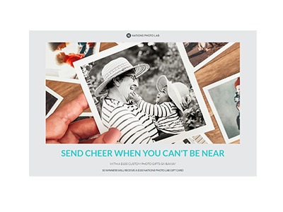 Send Cheer When you Can’t Be Near Sweepstakes