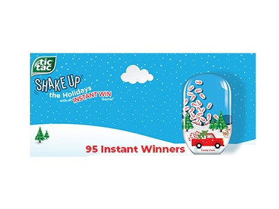 Tic Tac Shake Up the Holidays Game 2020