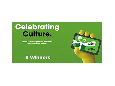 Cricket Wireless Celebrating Culture Sweepstakes