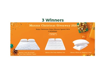 Maxzzz Christmas Giveaway 2020