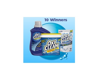 OxiClean Amazon Gift Card Sweepstakes