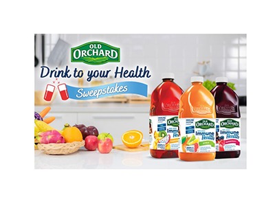 Old Orchard Drink to Your Health Sweepstakes