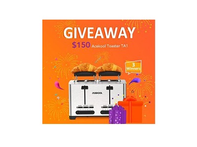 Acekool Toaster TA1 Giveaway