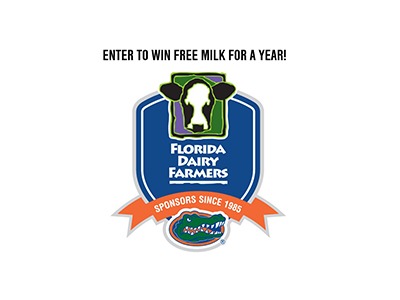 Florida Dairy Farmers Win Free Milk for a Year Giveaway