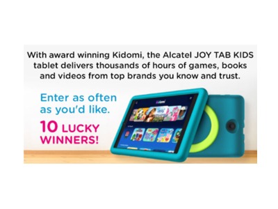 Joy Tab Kids 2021 Jump for Joy Giveaway