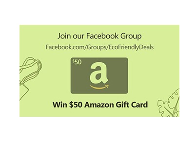 Eco-Friendly Deals Amazon Gift Card Giveaway