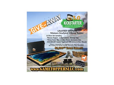 Game Toppers Giveaway