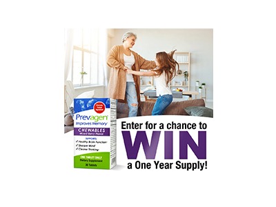 Prevagen Chewables Year Supply Sweepstakes