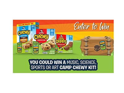 Quaker Camp Chewy Sweepstakes