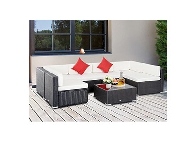 Spring Rattan Patio Furniture Set Giveaway