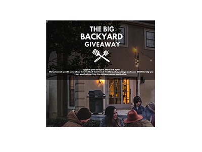The Big Backyard Giveaway