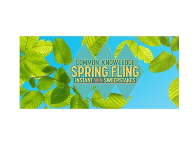 The Game Show Network “Common Knowledge” Spring Fling Sweepstakes