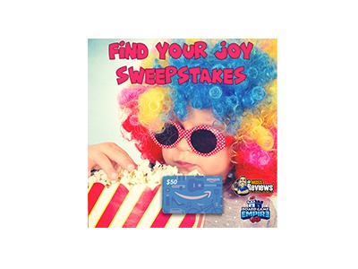Find Your Joy Worldwide Sweepstakes