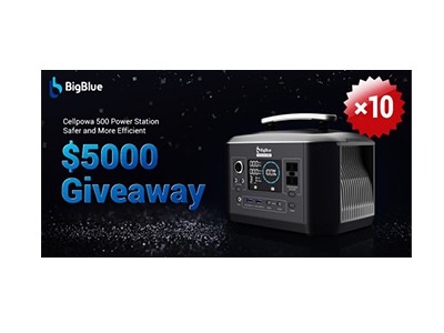 Win a Big Blue LiFePO4 Power Station