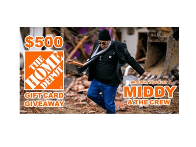 Middy & The Crew's Home Depot Gift Card Giveaway