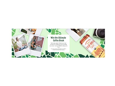 Win the Ultimate Coffee Break Sweepstakes