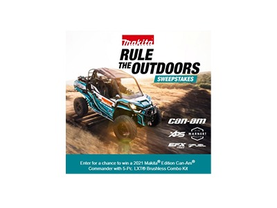 Makita Rule the Outdoors Sweepstakes 2021
