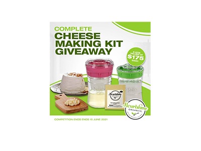Complete Cheese Making Kit Global Giveaway