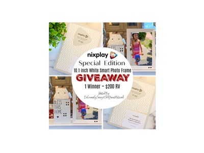 Nixplay Smart Photo Frame Giveaway