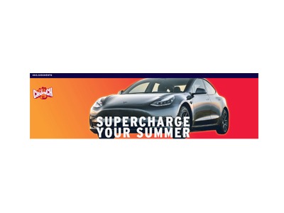 Crunch Win A Tesla Sweepstakes