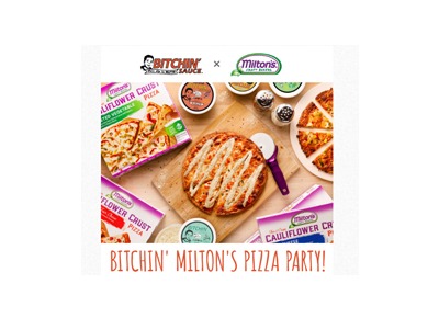 Bitchin’ Milton’s Pizza Party Giveaway