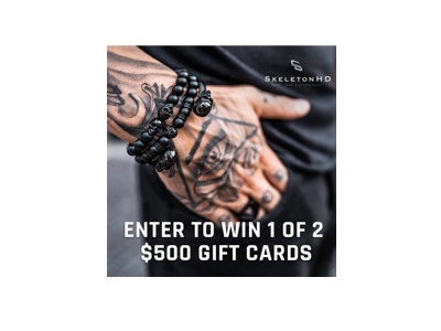 INKED - SkeletonHD $500 Gift Card Giveaway