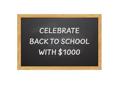 Celebrate Back to School with $1,000 Contest