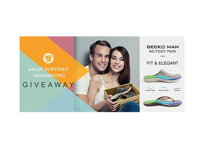 GECKOMAN Shoe Giveaway