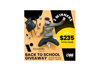 Receptra Back To School Giveaway