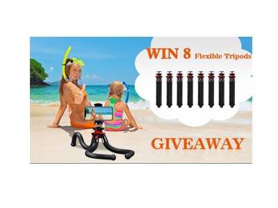 GooFoto Flexible Tripod Giveaway