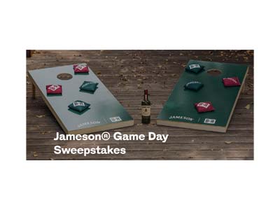 Jameson Game Day Sweepstakes