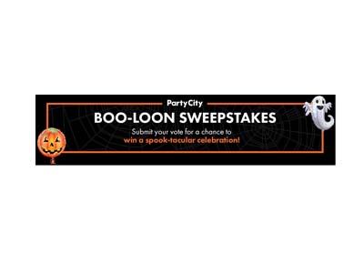 Party City Boo-Loon Sweepstakes