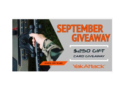 YakAttack $250 Gift Certificate Giveaway