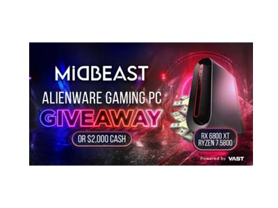 Midbeast Alienware Gaming PC Giveaway