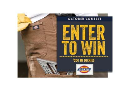 Win $200 in Men's or Women's Dickies